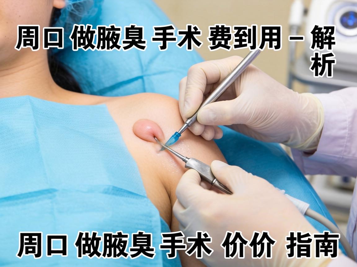 周口腋臭手术费用解析，周口做腋臭手术价格指南