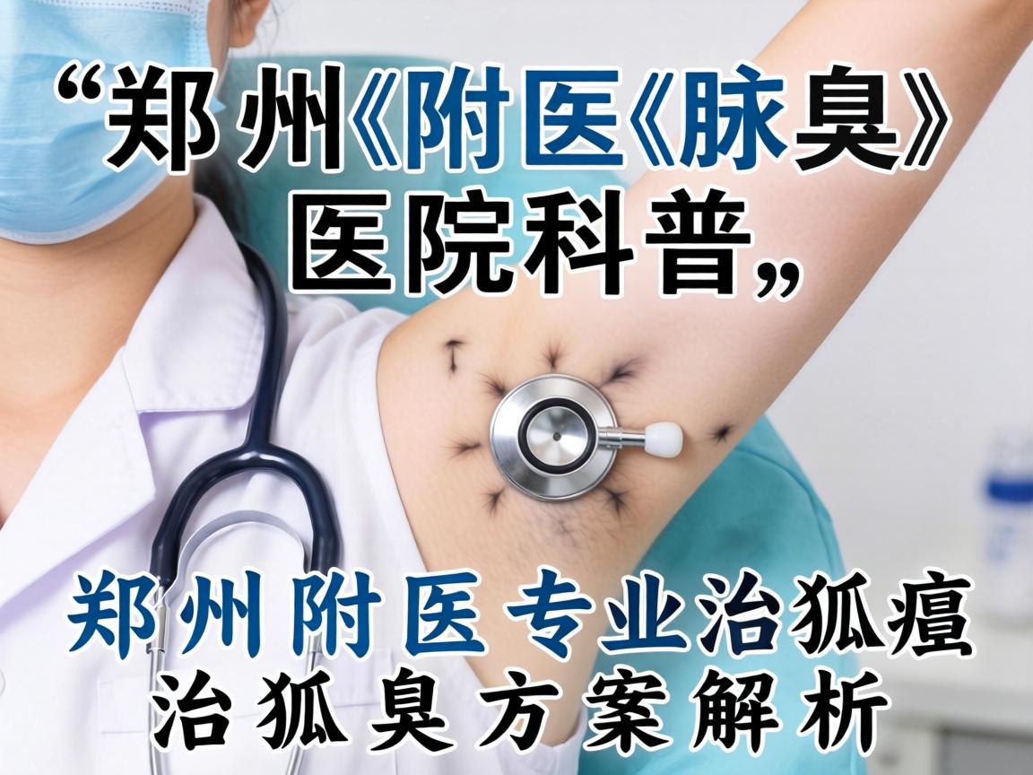 郑州附医腋臭医院科普，专业治狐臭，郑州附医医院治狐臭方案解析
