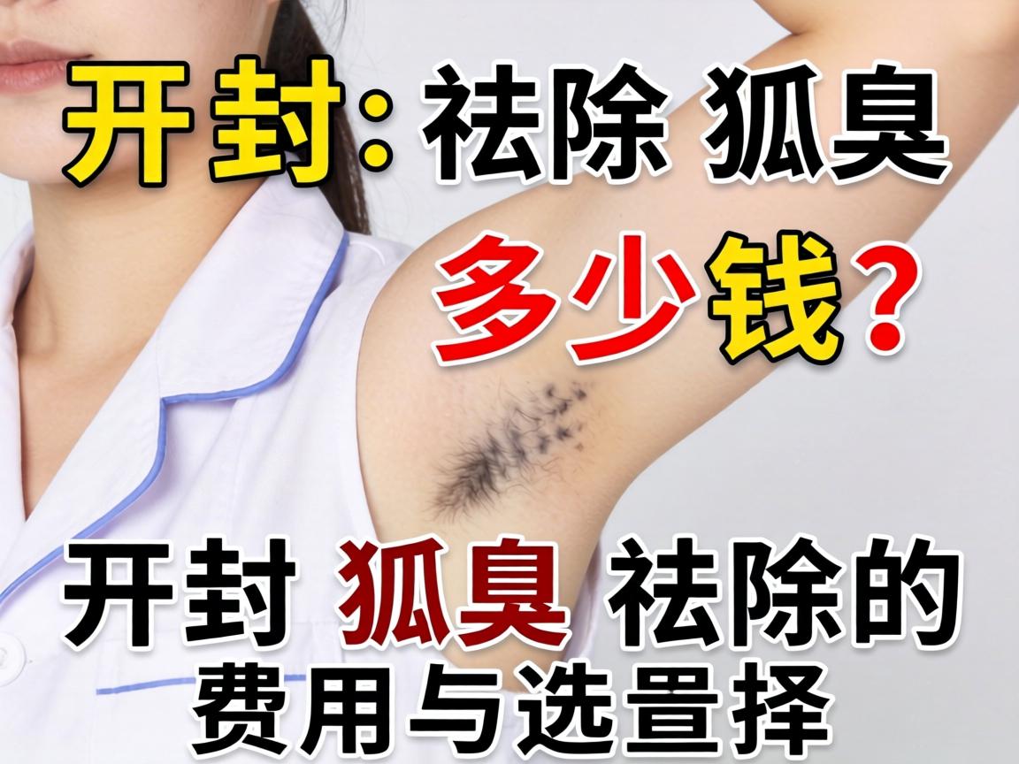开封祛除狐臭多少钱?详解开封狐臭祛除的费用与选择 开封祛除狐臭多少钱?详解开封狐臭祛除的费用与选择