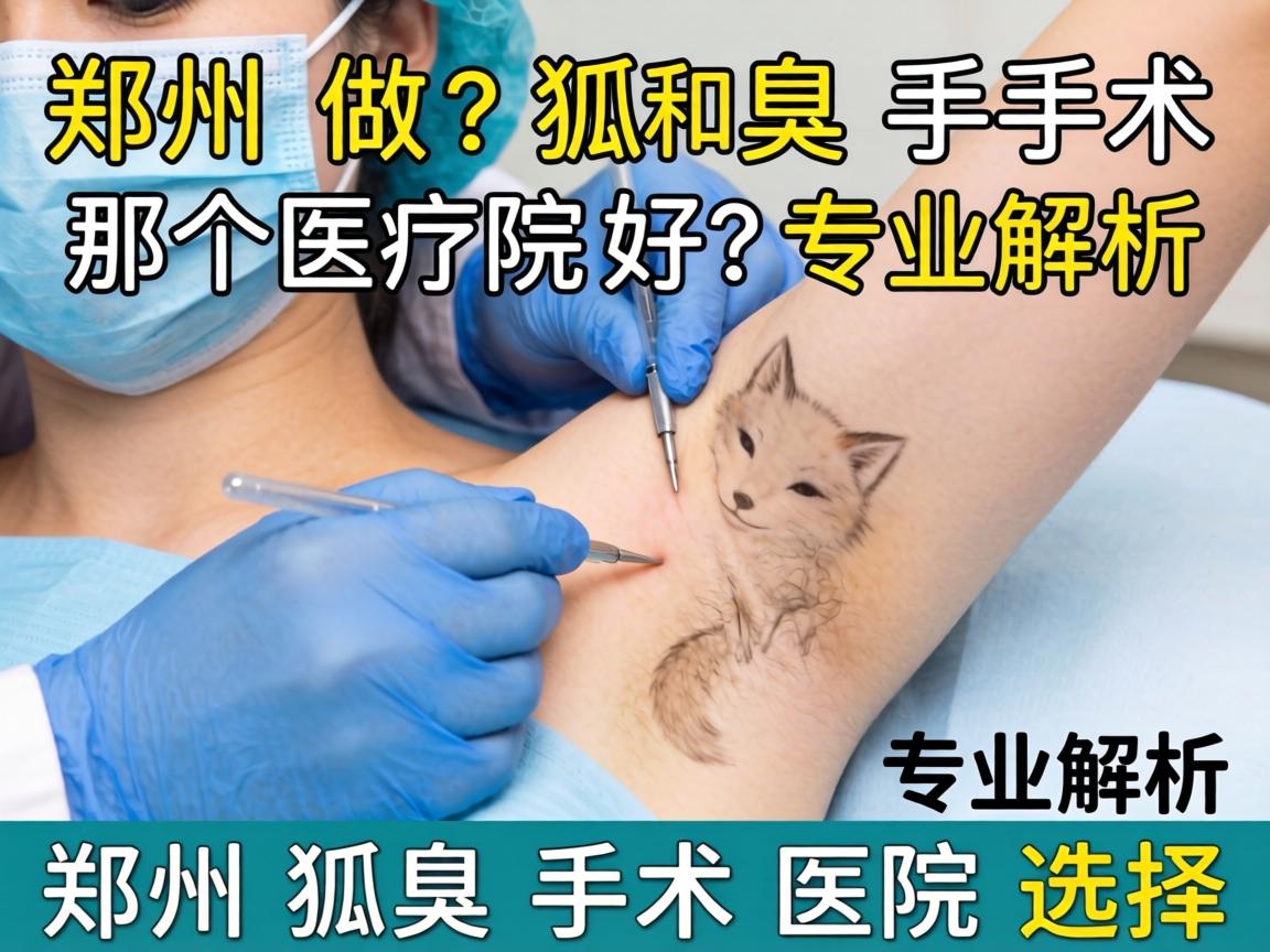 郑州做狐臭手术那个医院好?专业解析郑州狐臭手术医院选择 郑州做狐臭手术那个医院好?专业解析郑州狐臭手术医院选择