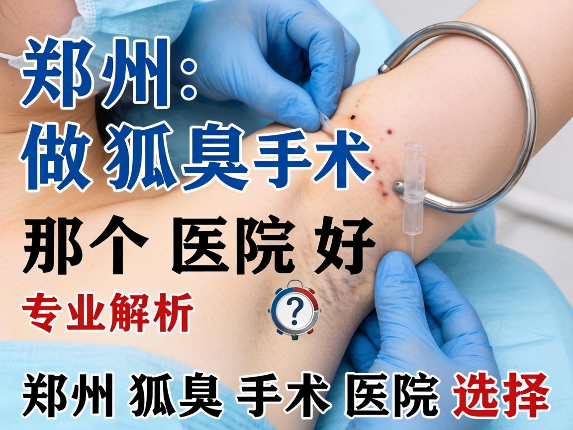 郑州做狐臭手术那个医院好?专业解析郑州狐臭手术医院选择 郑州做狐臭手术那个医院好?专业解析郑州狐臭手术医院选择