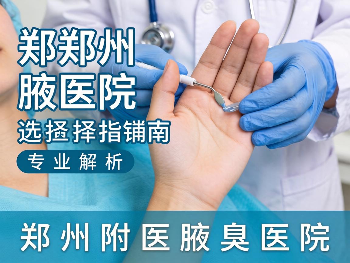 郑州腋臭医院选择指南，专业解析郑州附医腋臭医院