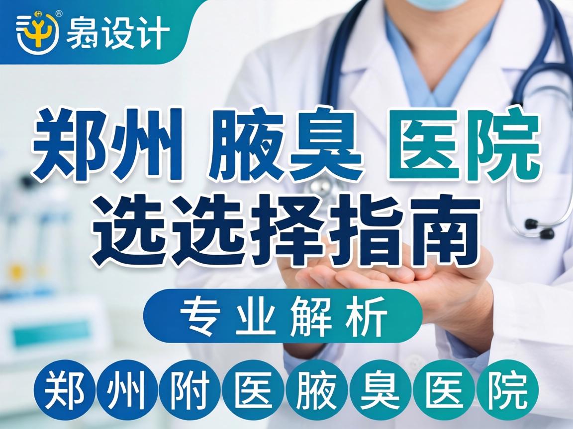 郑州腋臭医院选择指南，专业解析郑州附医腋臭医院