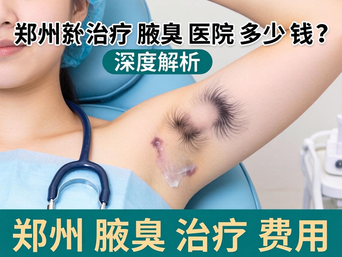 郑州治疗腋臭医院多少钱？深度解析郑州腋臭治疗费用