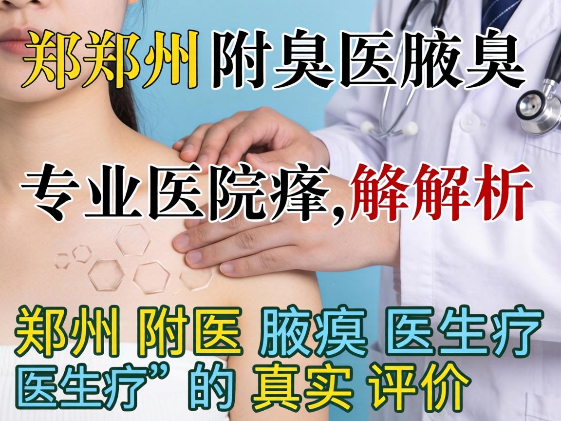 郑州附医腋臭医院专业解析，郑州附医腋臭医疗的真实评价