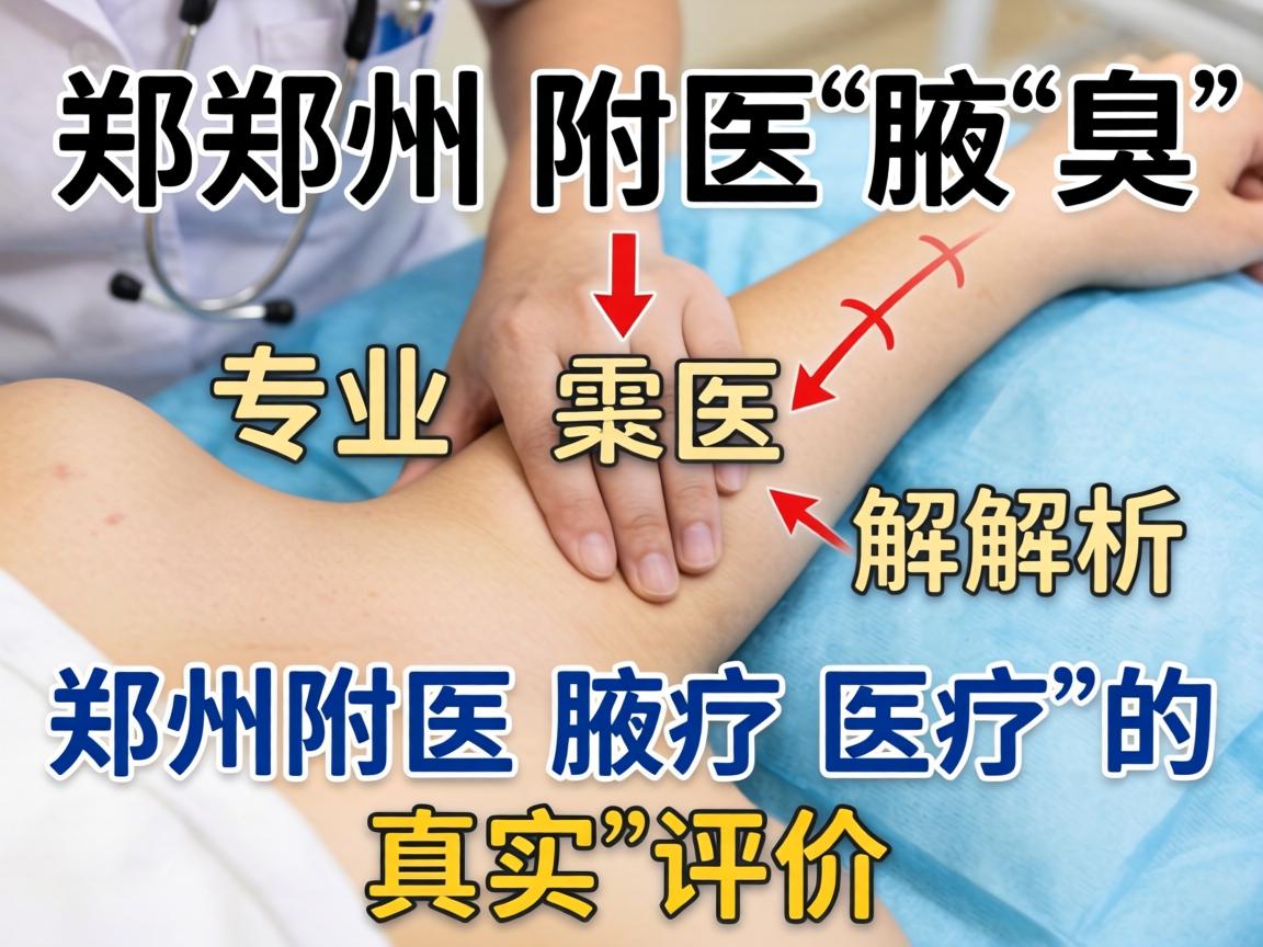 郑州附医腋臭医院专业解析，郑州附医腋臭医疗的真实评价