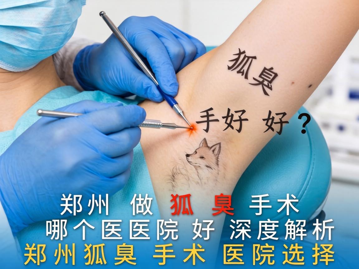 郑州做狐臭手术哪个医院好？深度解析郑州狐臭手术医院选择