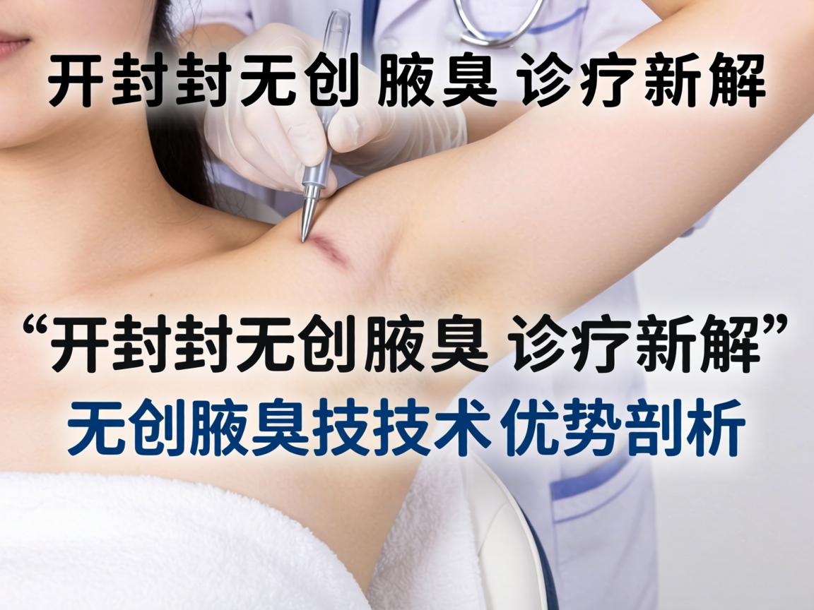 开封无创腋臭诊疗新解，无创腋臭技术的优势剖析