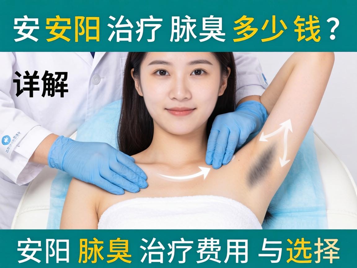 安阳治疗腋臭多少钱？详解安阳腋臭治疗费用与选择