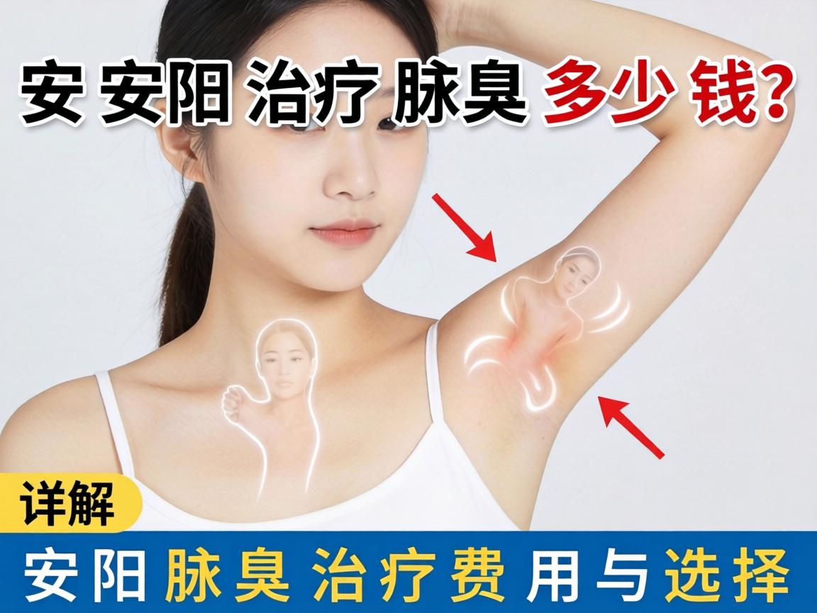 安阳治疗腋臭多少钱？详解安阳腋臭治疗费用与选择