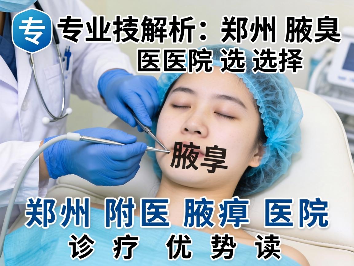 专业解析郑州腋臭医院选择，郑州附医腋臭医院诊疗优势解读