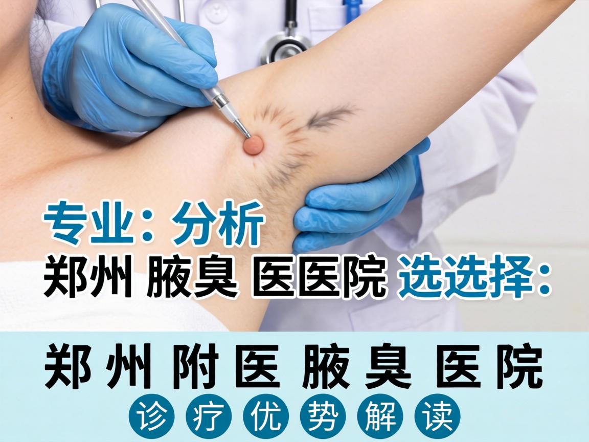 专业解析郑州腋臭医院选择，郑州附医腋臭医院诊疗优势解读