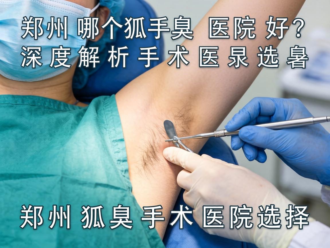 郑州狐臭手术哪个医院好？深度解析郑州狐臭手术医院选择