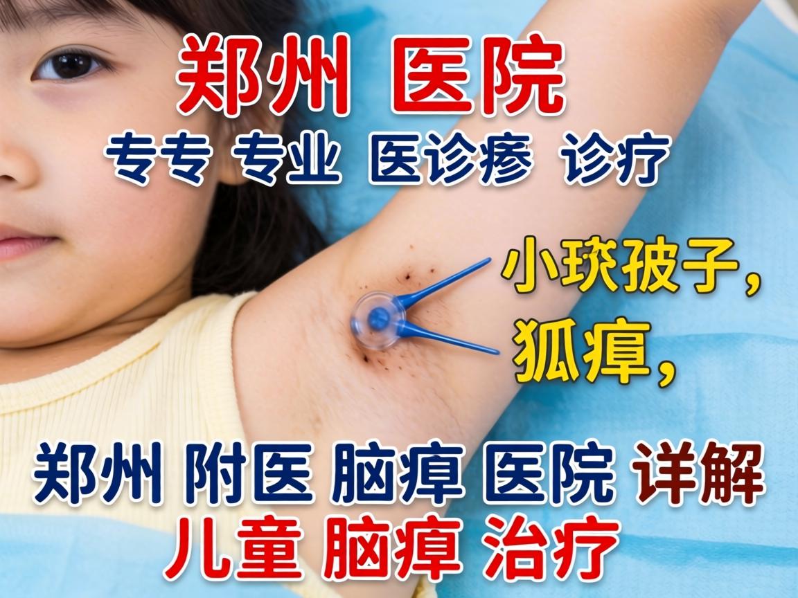 郑州医院专业诊疗小孩子狐臭，郑州附医腋臭医院详解儿童腋臭治疗