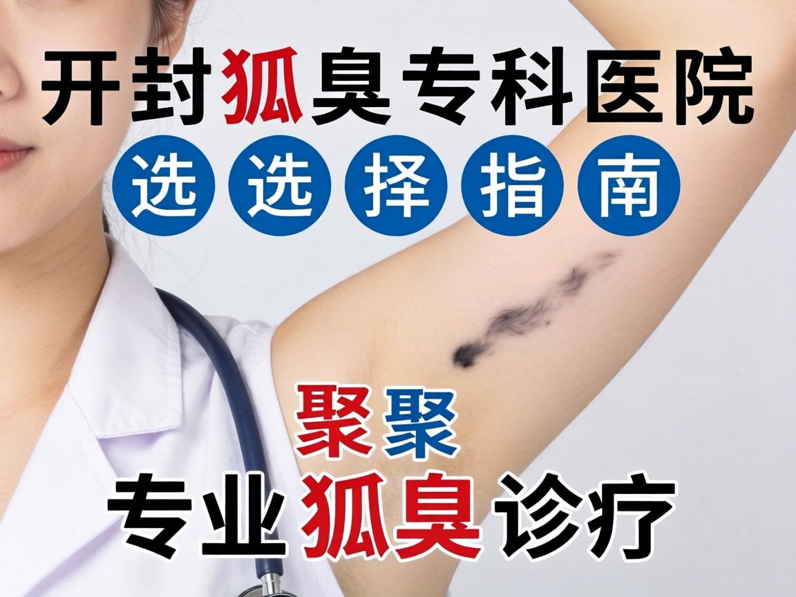 开封狐臭专科医院选择指南，聚焦专业狐臭诊疗