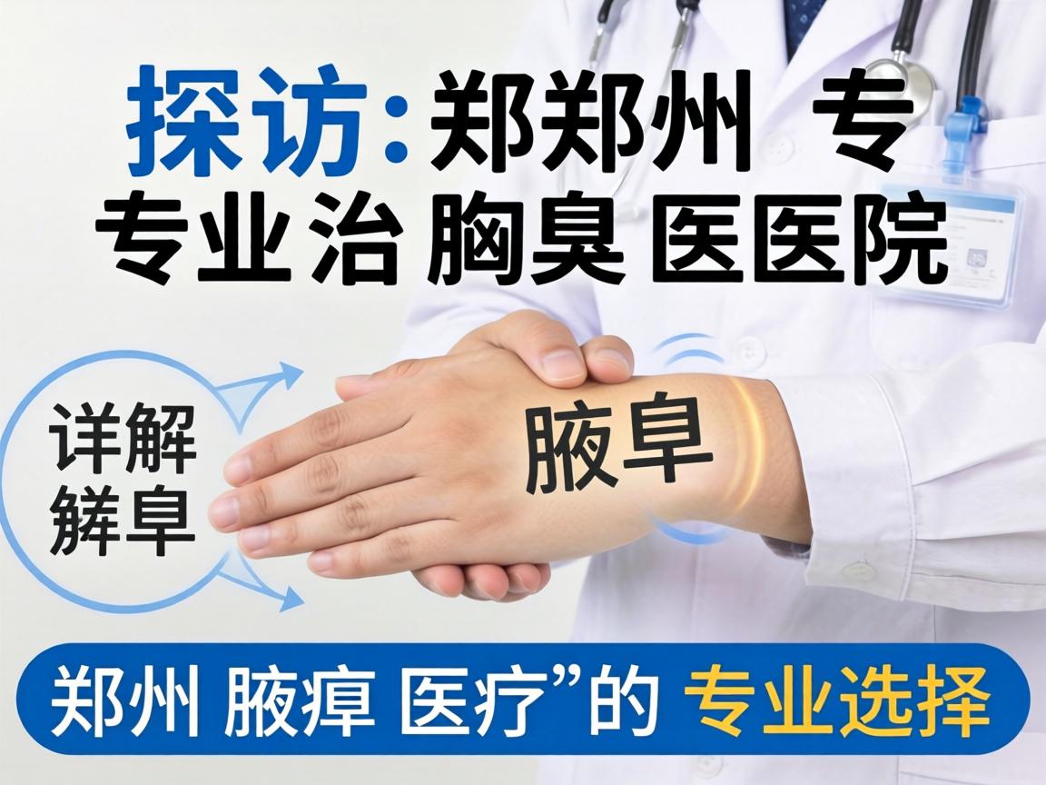 探访郑州专业治腋臭医院,详解郑州腋臭医疗的专业选择 探访郑州专业治腋臭医院,详解郑州腋臭医疗的专业选择