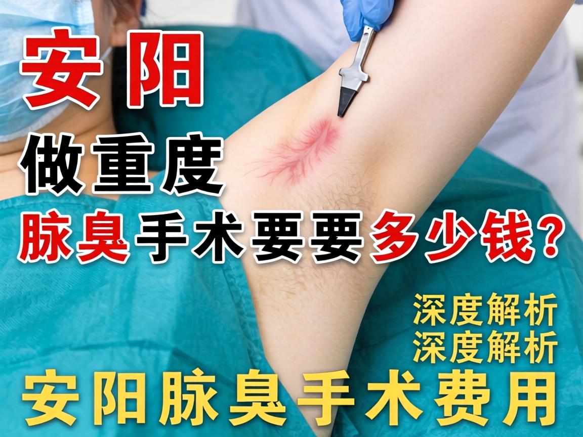 在安阳做重度腋臭手术要多少钱？深度解析安阳腋臭手术费用