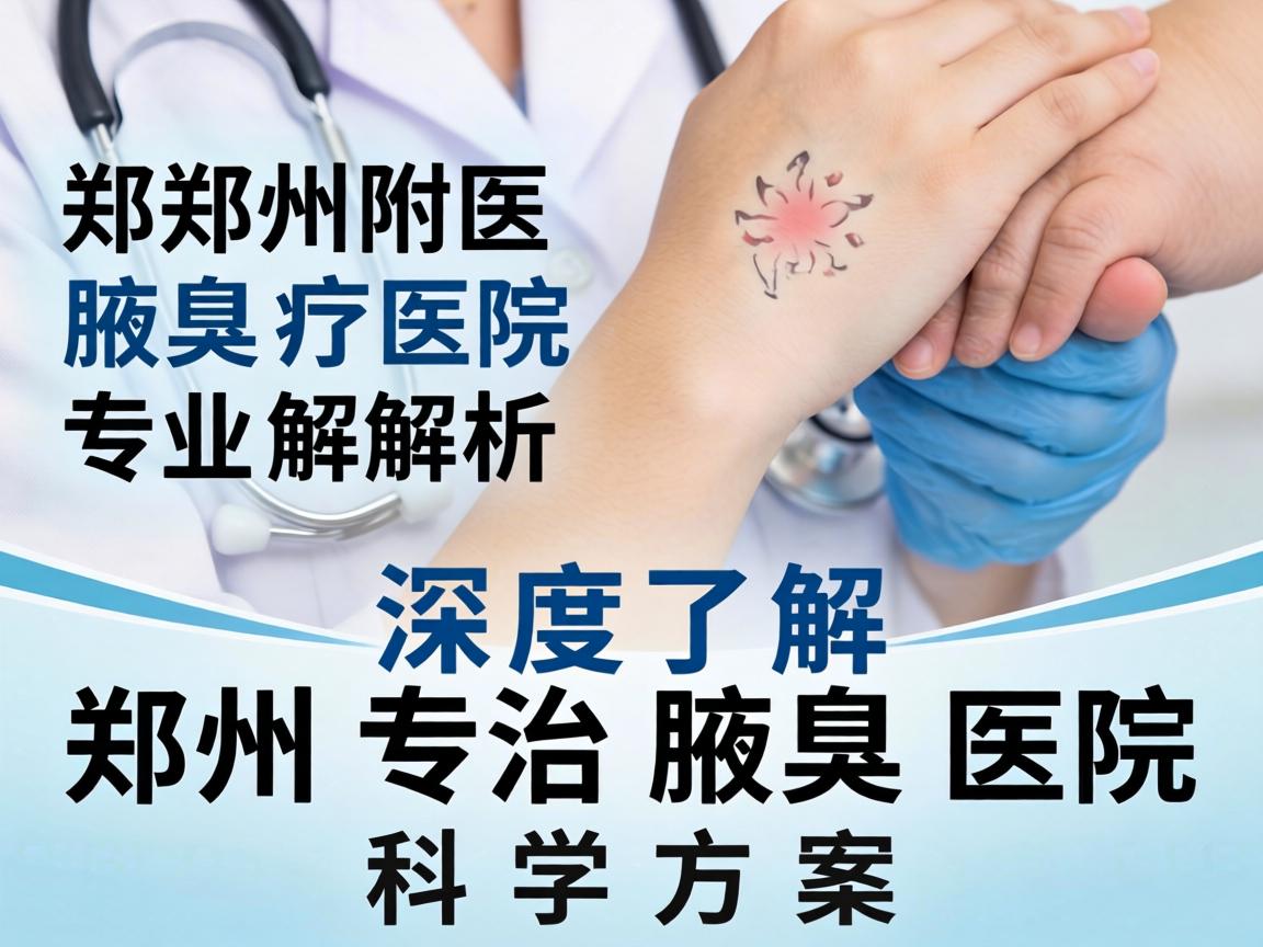 郑州附医腋臭医院专业解析，深度了解郑州专治腋臭医院的科学方案