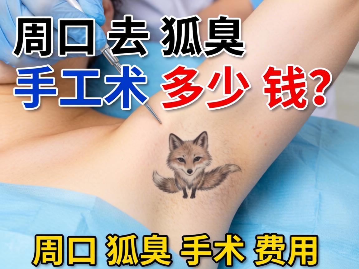 周口去狐臭手术多少钱？详解周口狐臭手术费用