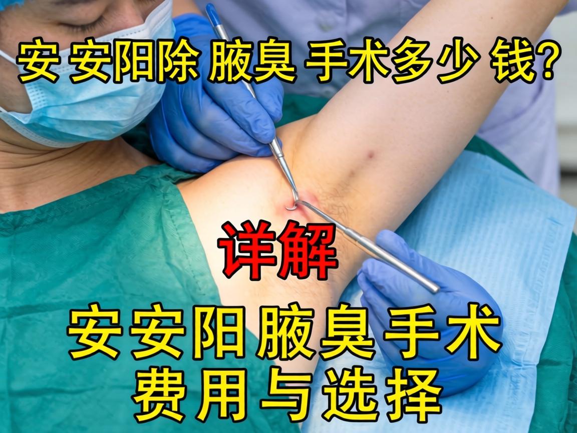 安阳除腋臭手术多少钱?详解安阳腋臭手术费用与选择 安阳除腋臭手术多少钱?详解安阳腋臭手术费用与选择