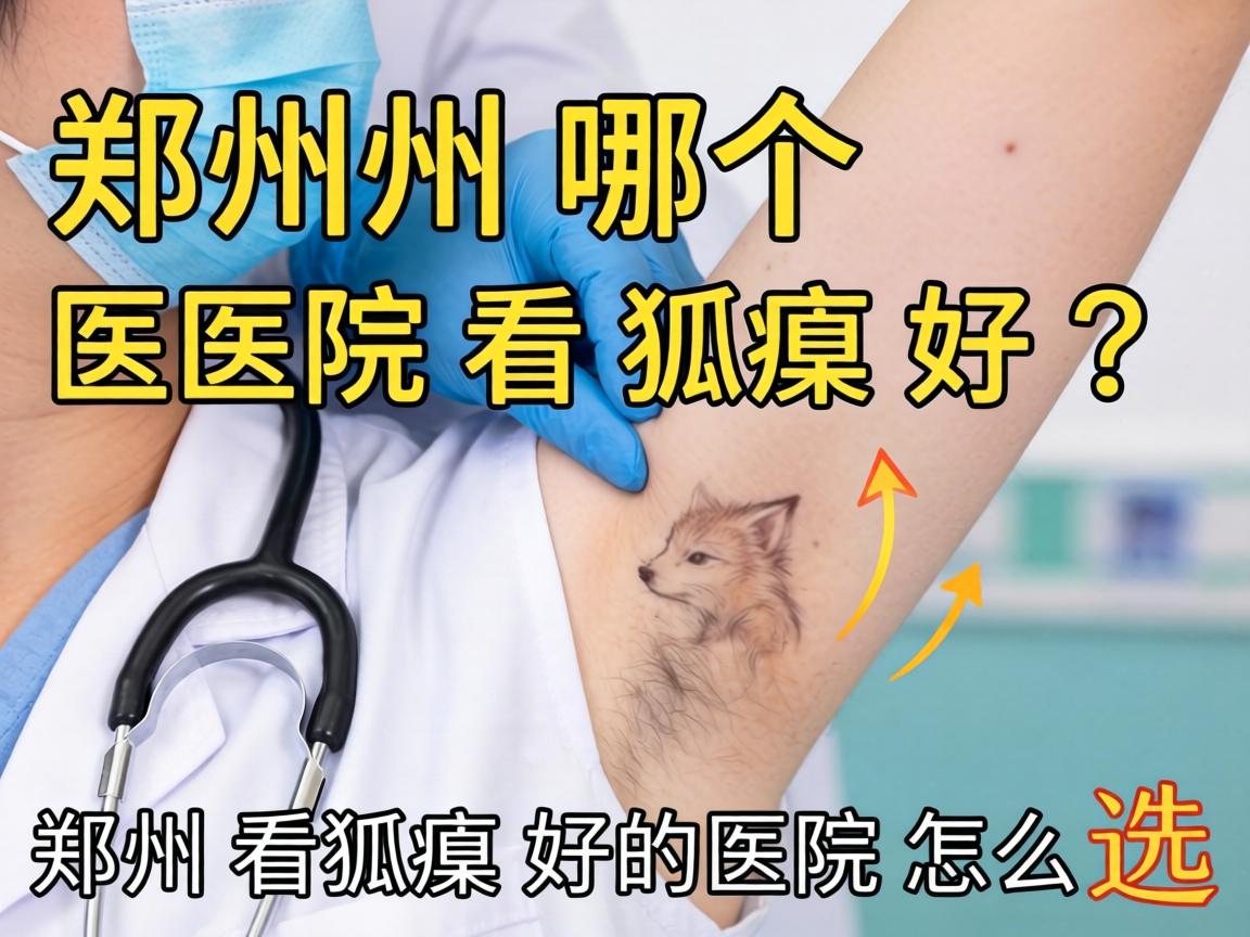郑州哪个医院看狐臭好？郑州看狐臭好的医院怎么选