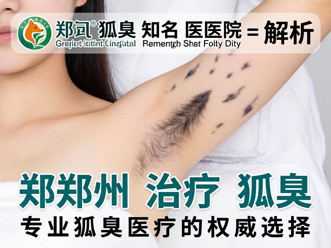 郑州治疗狐臭知名医院解析，郑州专业狐臭医疗的权威选择