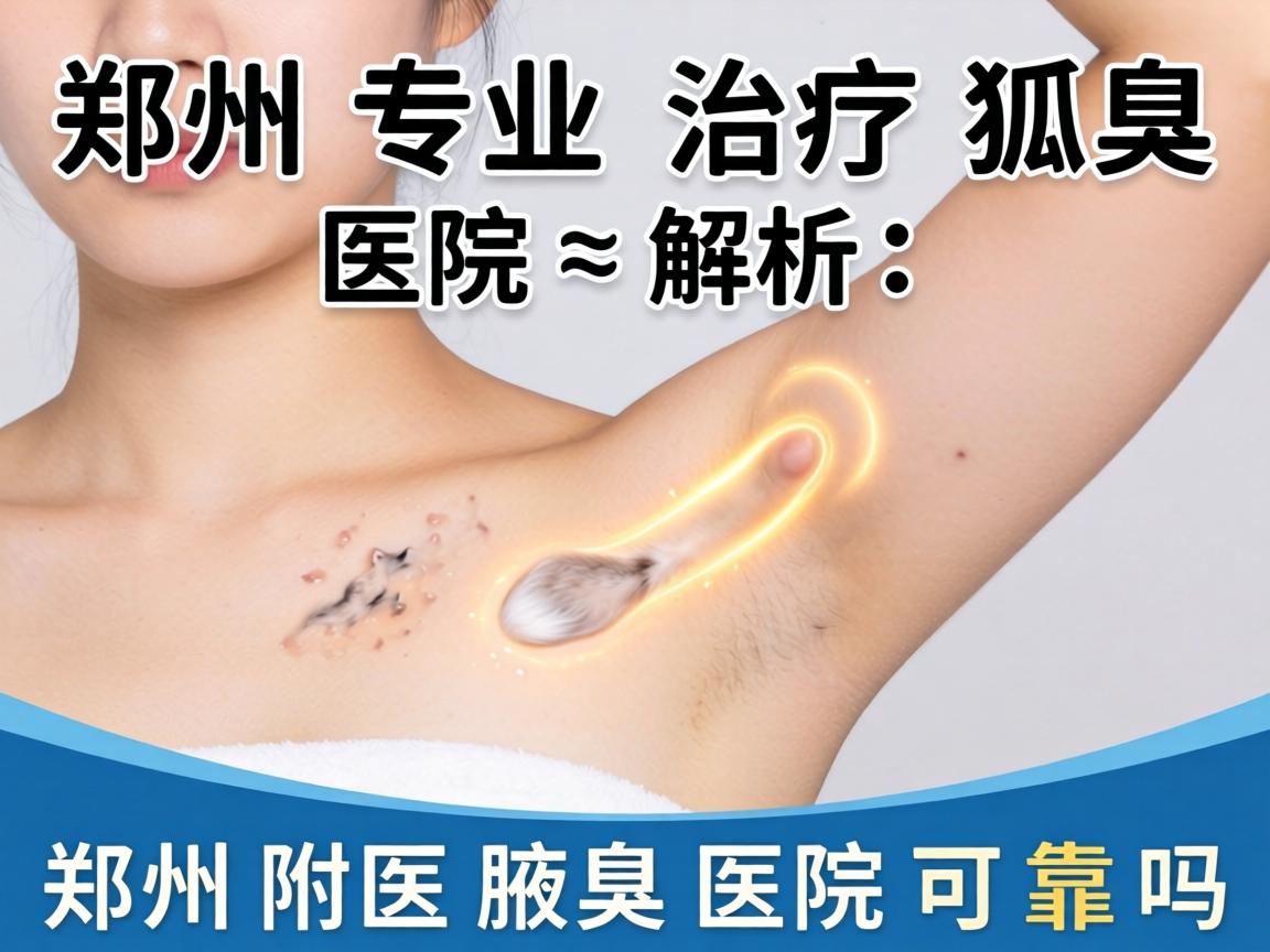 郑州专业治疗狐臭医院解析，郑州附医腋臭医院可靠吗？