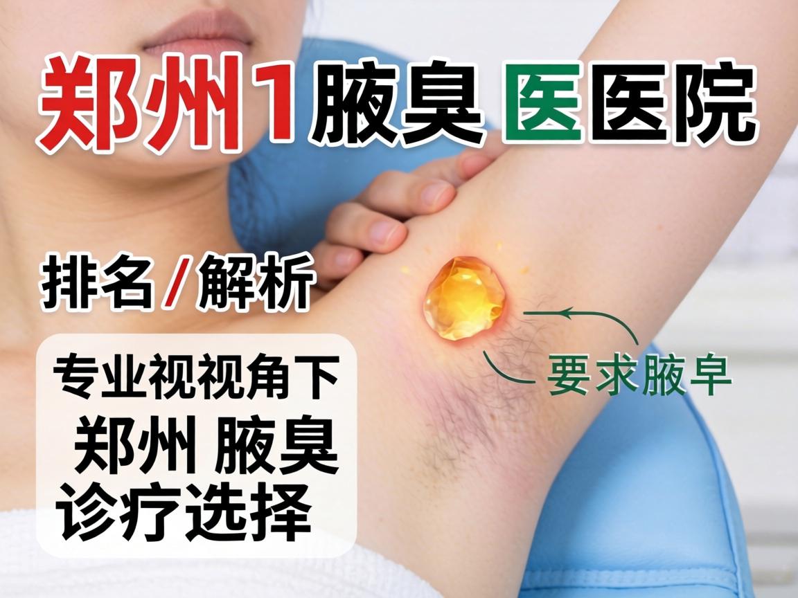 郑州腋臭医院排名解析,专业视角下的郑州腋臭诊疗选择 郑州腋臭医院排名解析,专业视角下的郑州腋臭诊疗选择