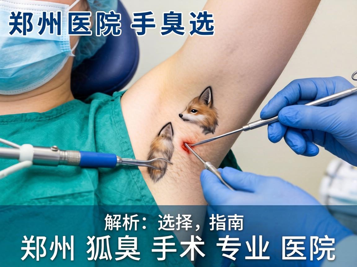 郑州狐臭手术医院选择指南，解析郑州狐臭手术专业医院