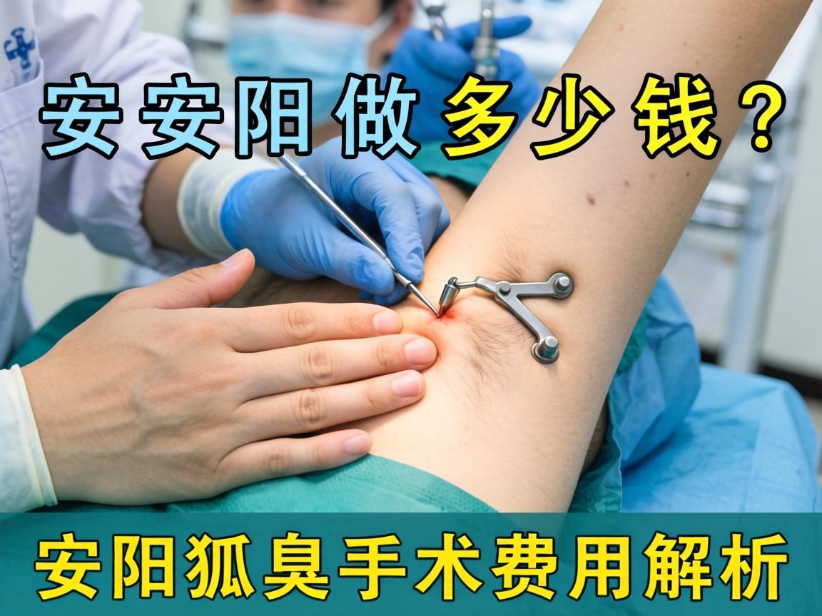 狐臭手术在安阳做多少钱？安阳狐臭手术费用解析