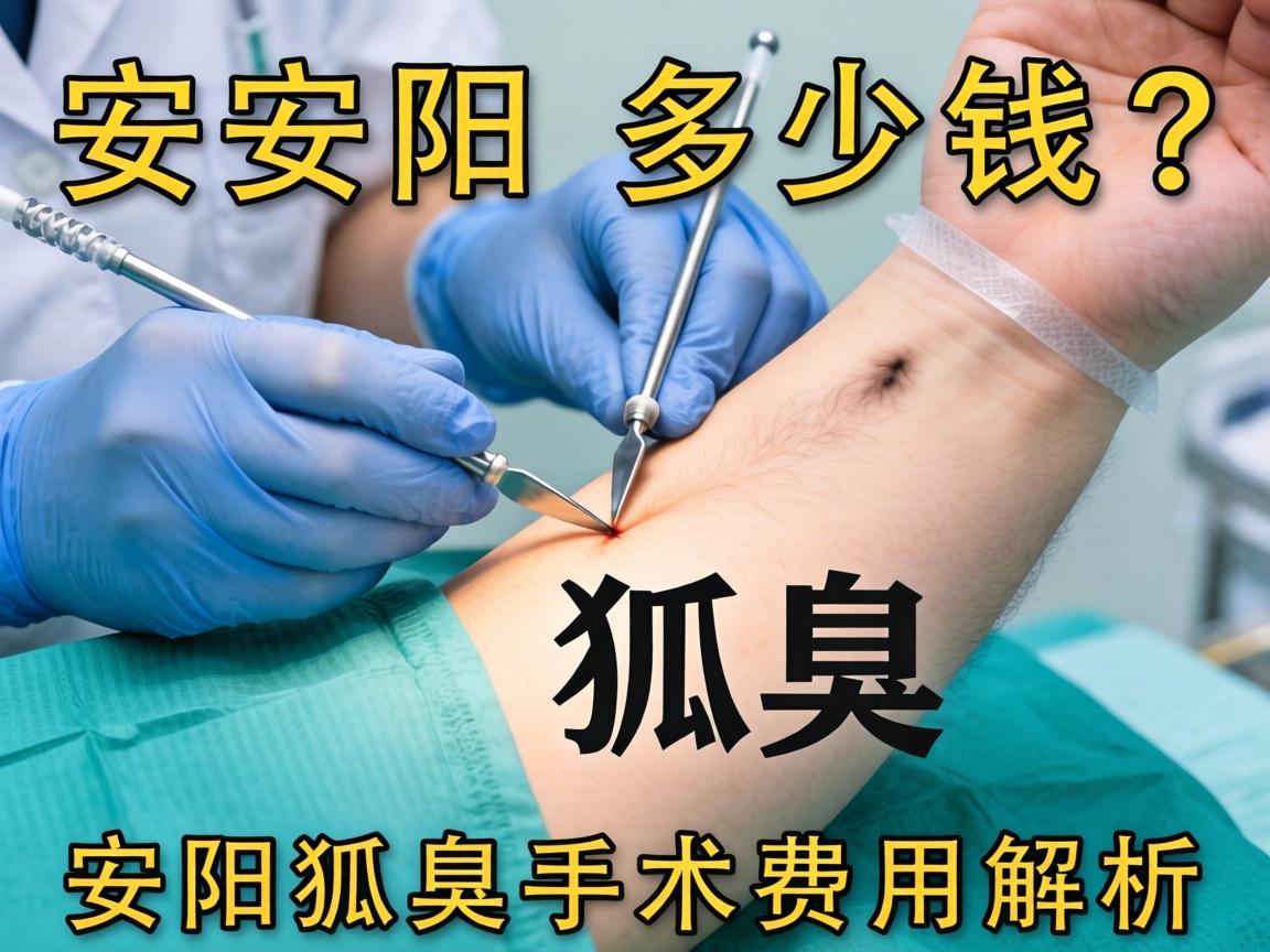 狐臭手术在安阳做多少钱？安阳狐臭手术费用解析