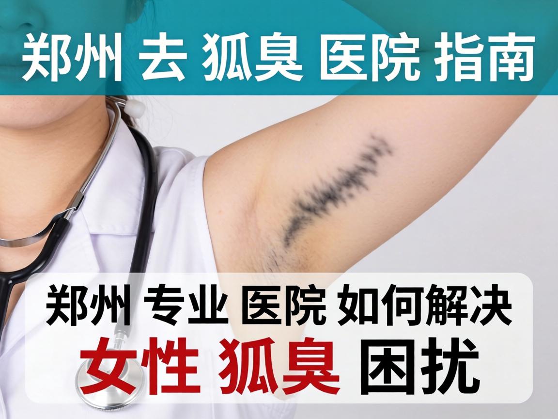 郑州去狐臭医院指南，郑州专业医院如何解决女性狐臭困扰