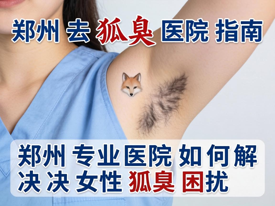 郑州去狐臭医院指南，郑州专业医院如何解决女性狐臭困扰