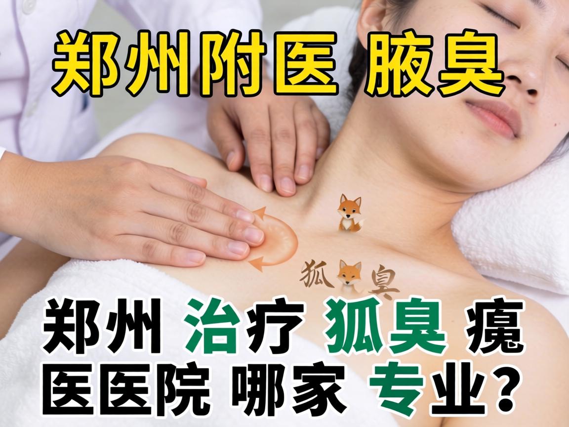郑州附医腋臭医院解析，郑州治疗狐臭医院哪家专业？