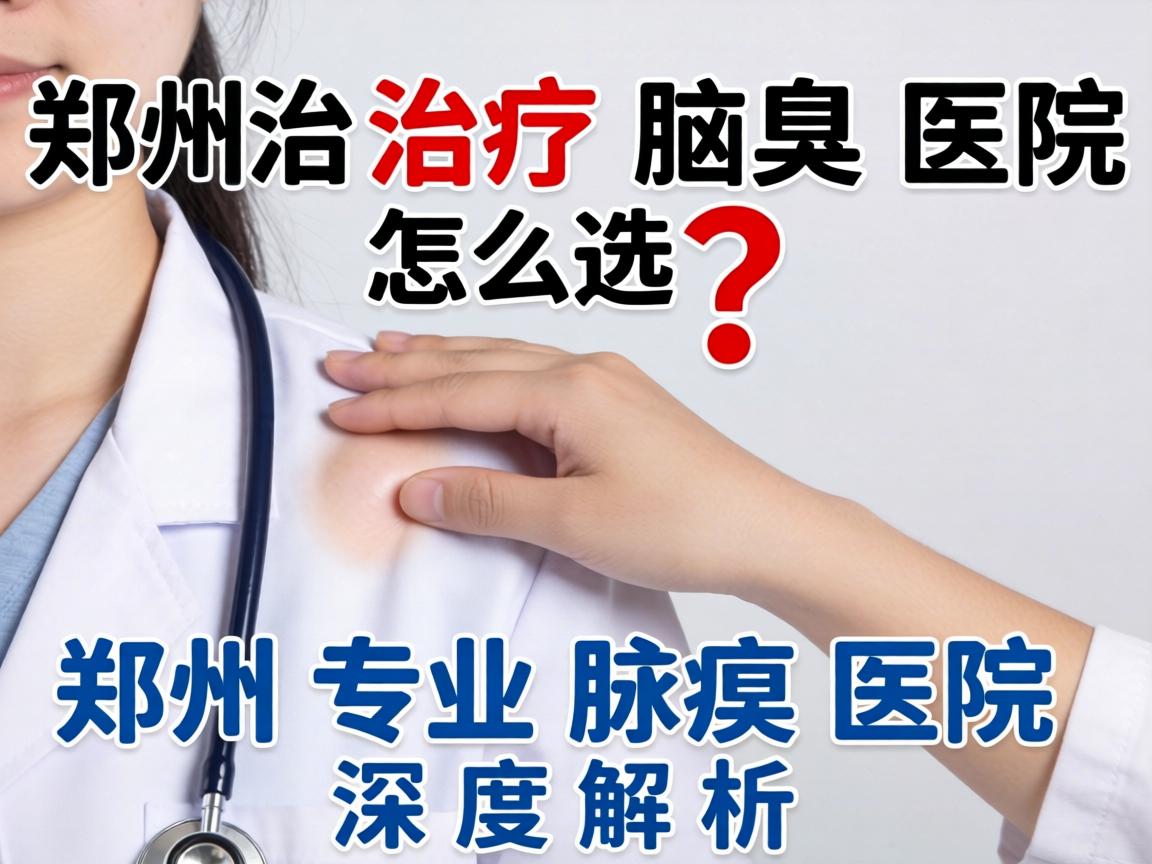 郑州治疗腋臭医院怎么选？郑州专业腋臭医院深度解析