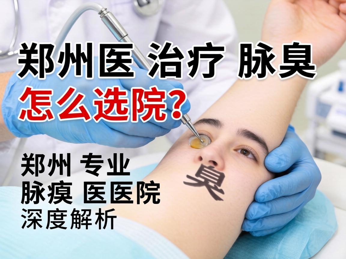 郑州治疗腋臭医院怎么选？郑州专业腋臭医院深度解析