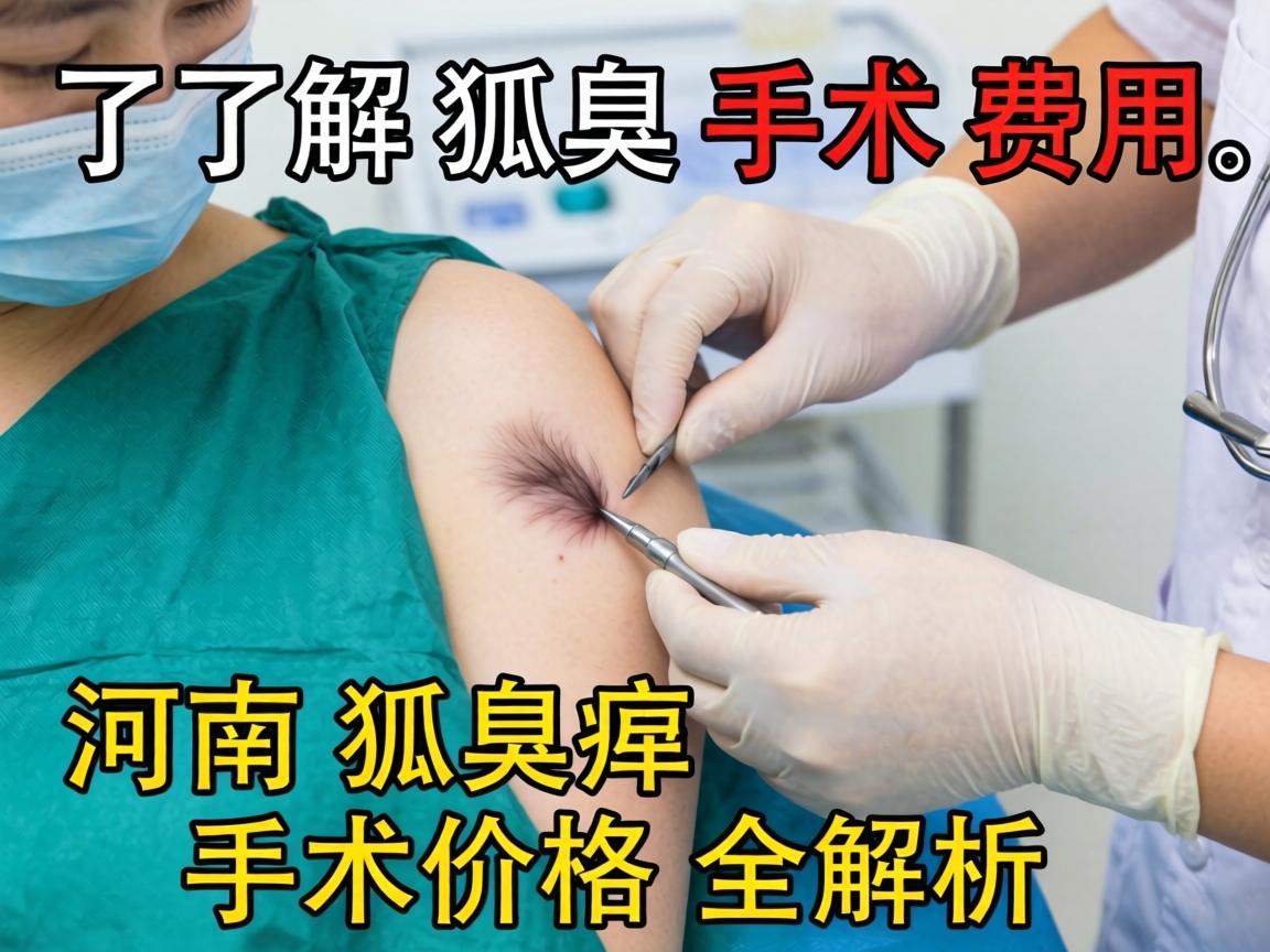 了解狐臭手术费用，河南狐臭手术价格全解析