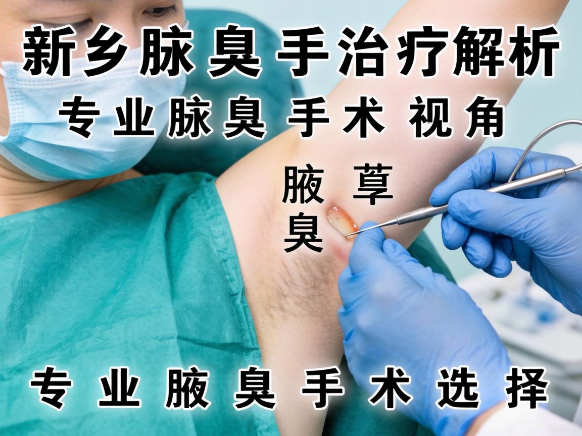 新乡腋臭手术治疗解析,专业视角下的腋臭手术选择 新乡腋臭手术治疗解析,专业视角下的腋臭手术选择