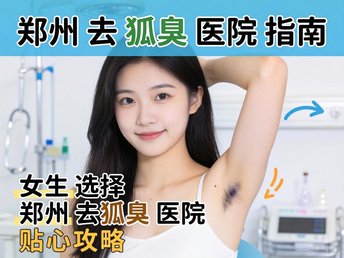 郑州去狐臭医院指南，女生选择郑州去狐臭医院的贴心攻略