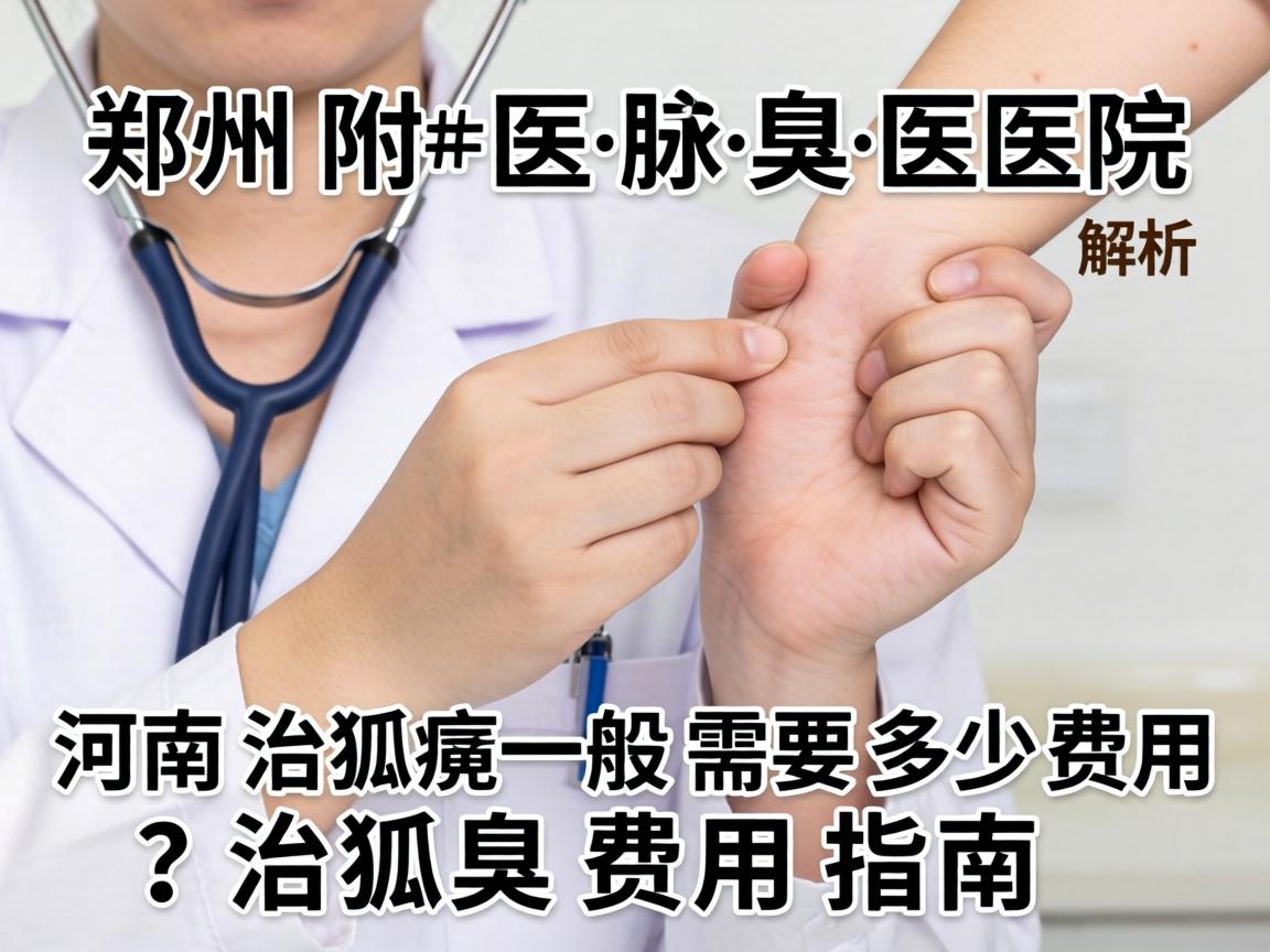 郑州附医腋臭医院解析，河南治狐臭一般需要多少费用？治狐臭费用指南