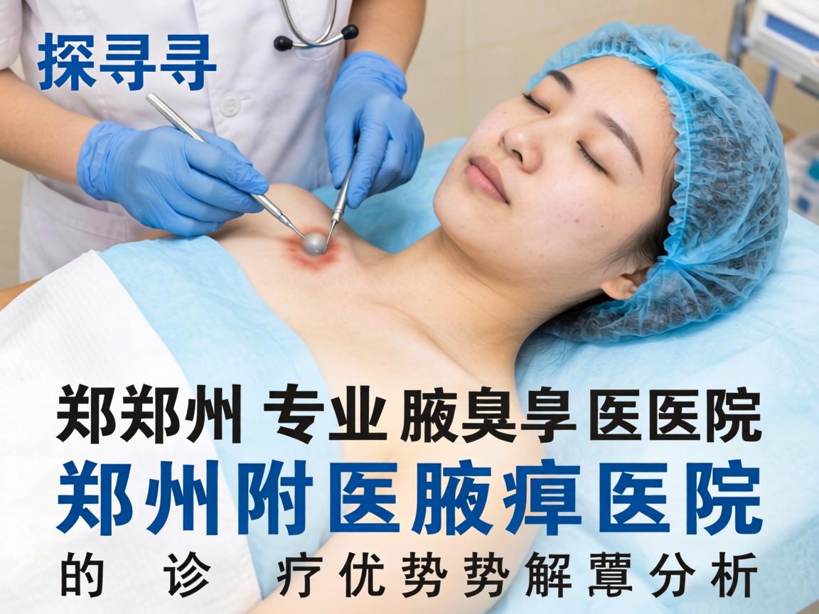 探寻郑州专业腋臭医院，郑州附医腋臭医院的诊疗优势解析
