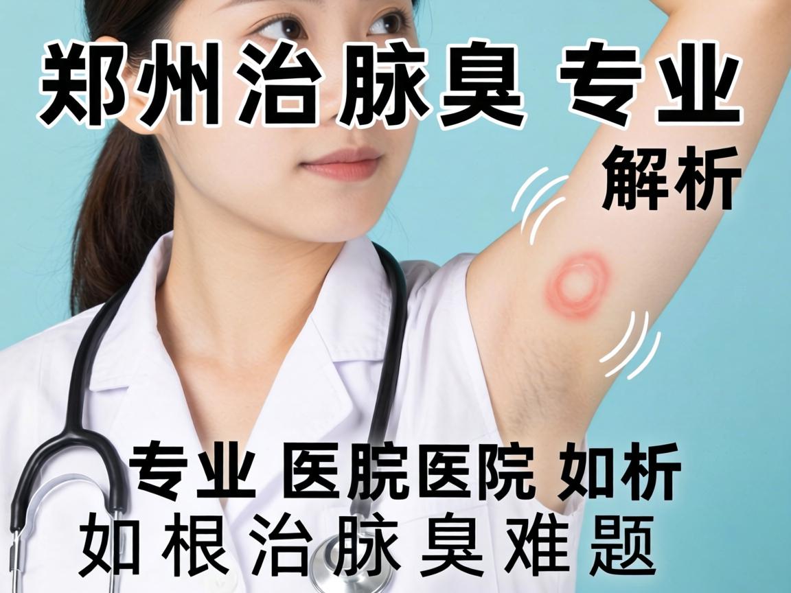 郑州治腋臭专业医院解析，专业医院如何根治腋臭难题