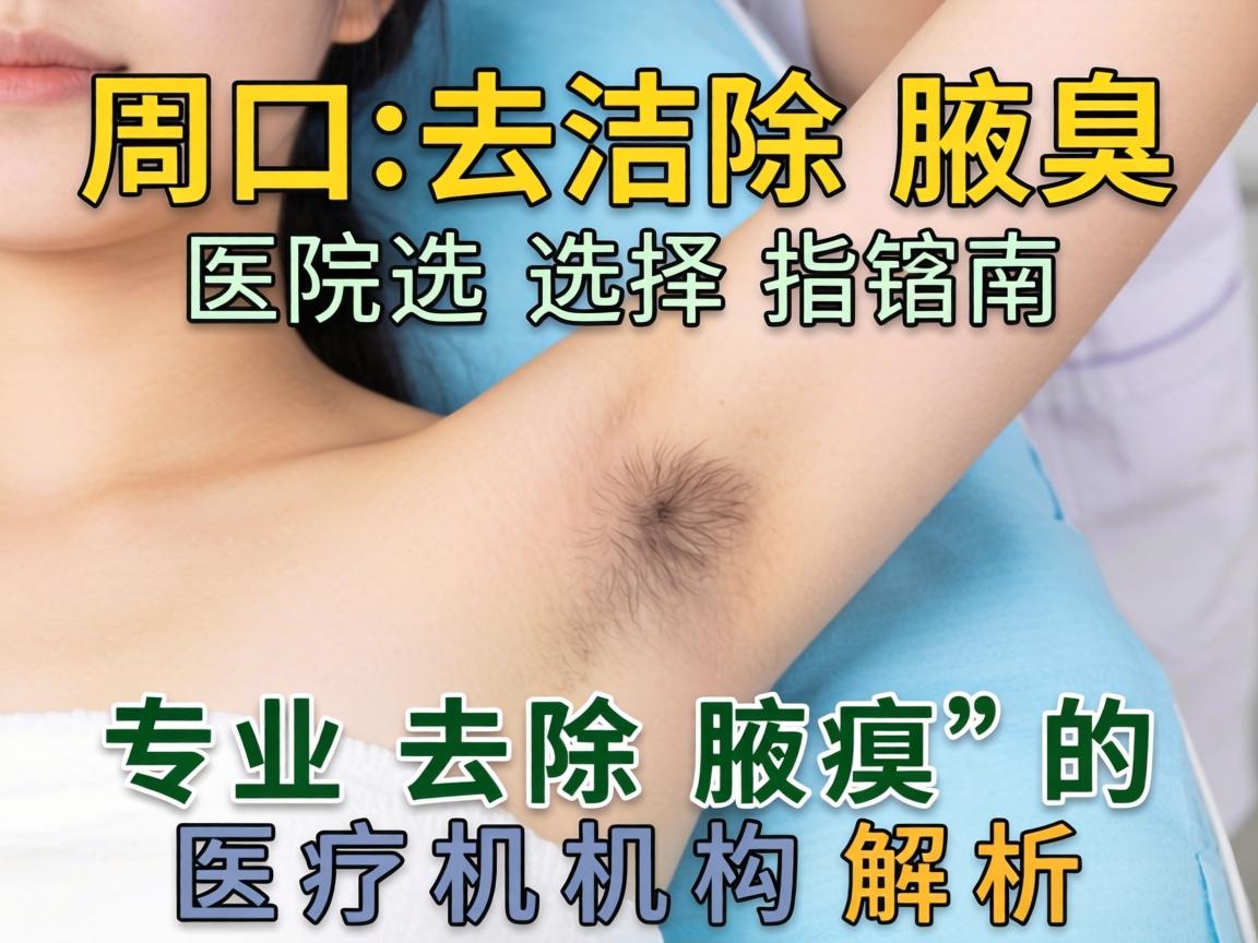 周口去除腋臭医院选择指南，专业去除腋臭的医疗机构解析