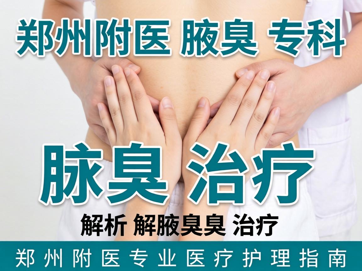 郑州附医腋臭专科解析腋臭治疗，郑州附医专业医疗护理指南