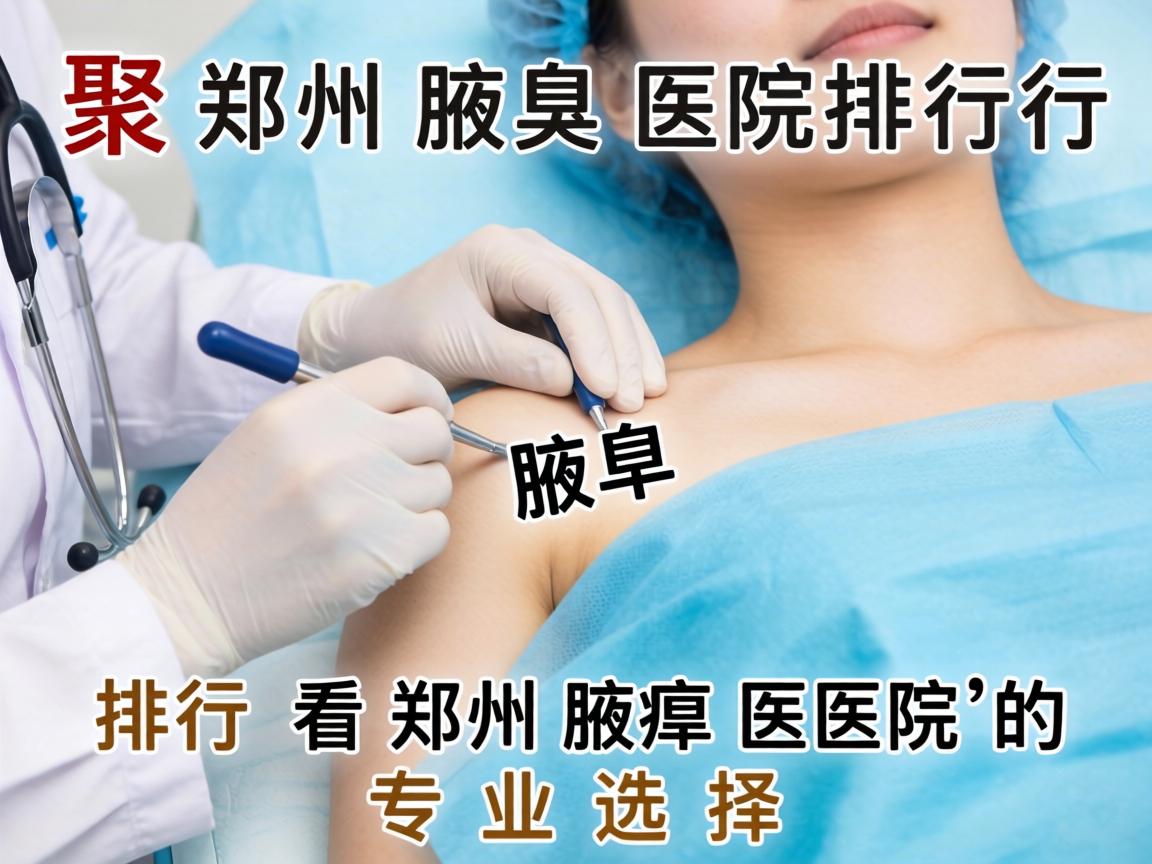 聚焦郑州腋臭医院排行，从排行看郑州腋臭医院的专业选择