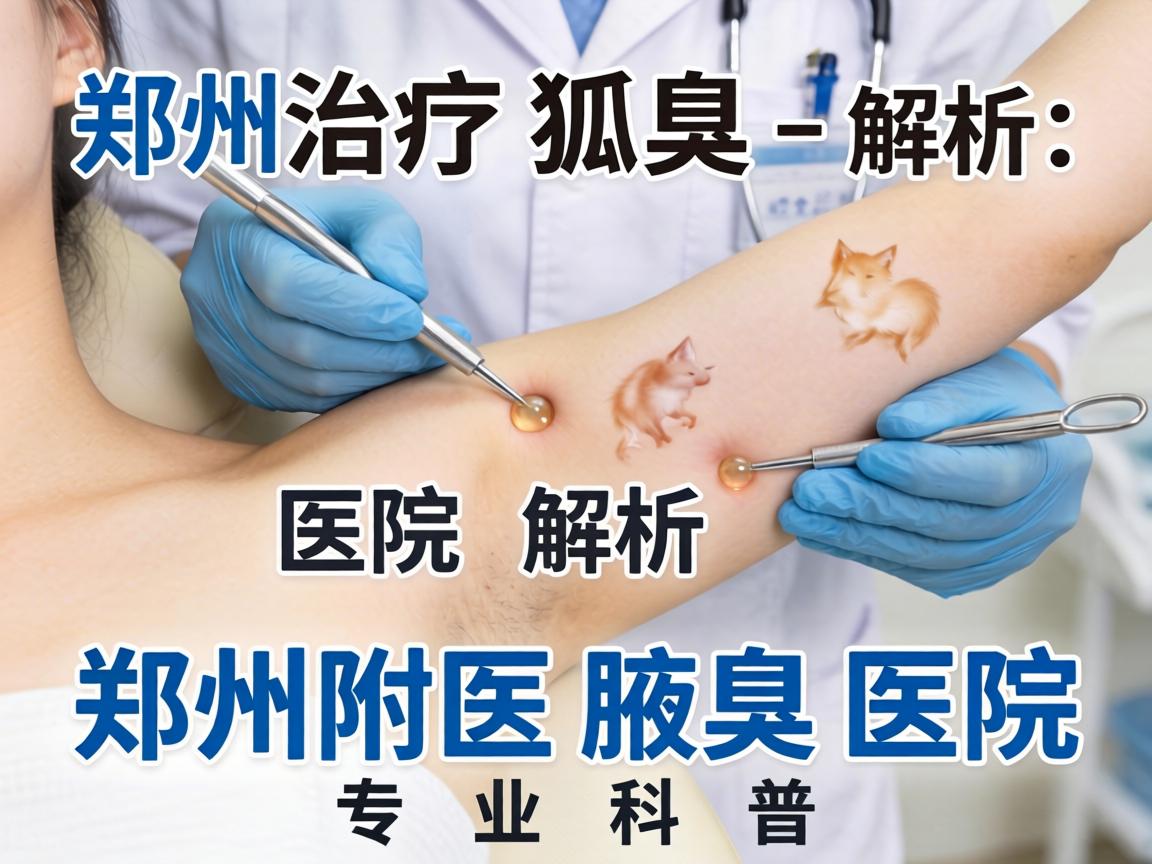 郑州治疗狐臭医院解析，郑州附医腋臭医院专业科普