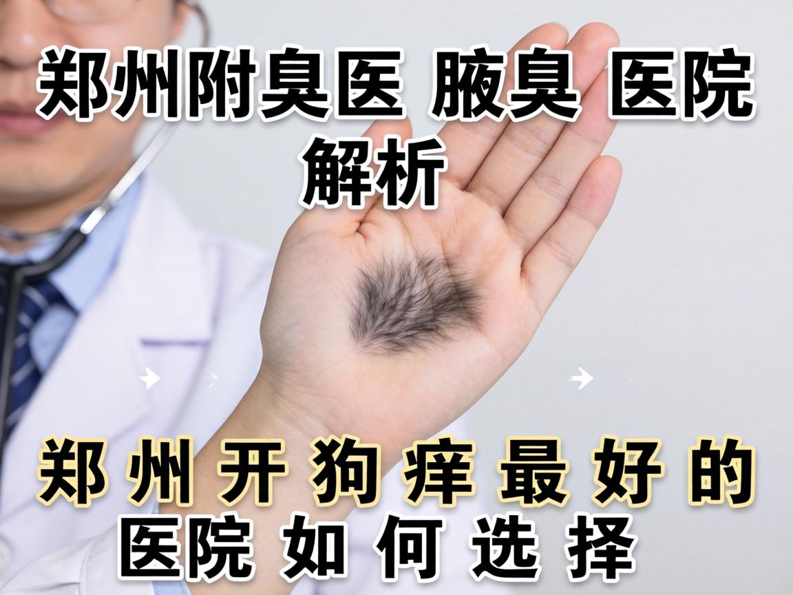郑州附医腋臭医院解析，郑州开狐臭最好的医院如何选择