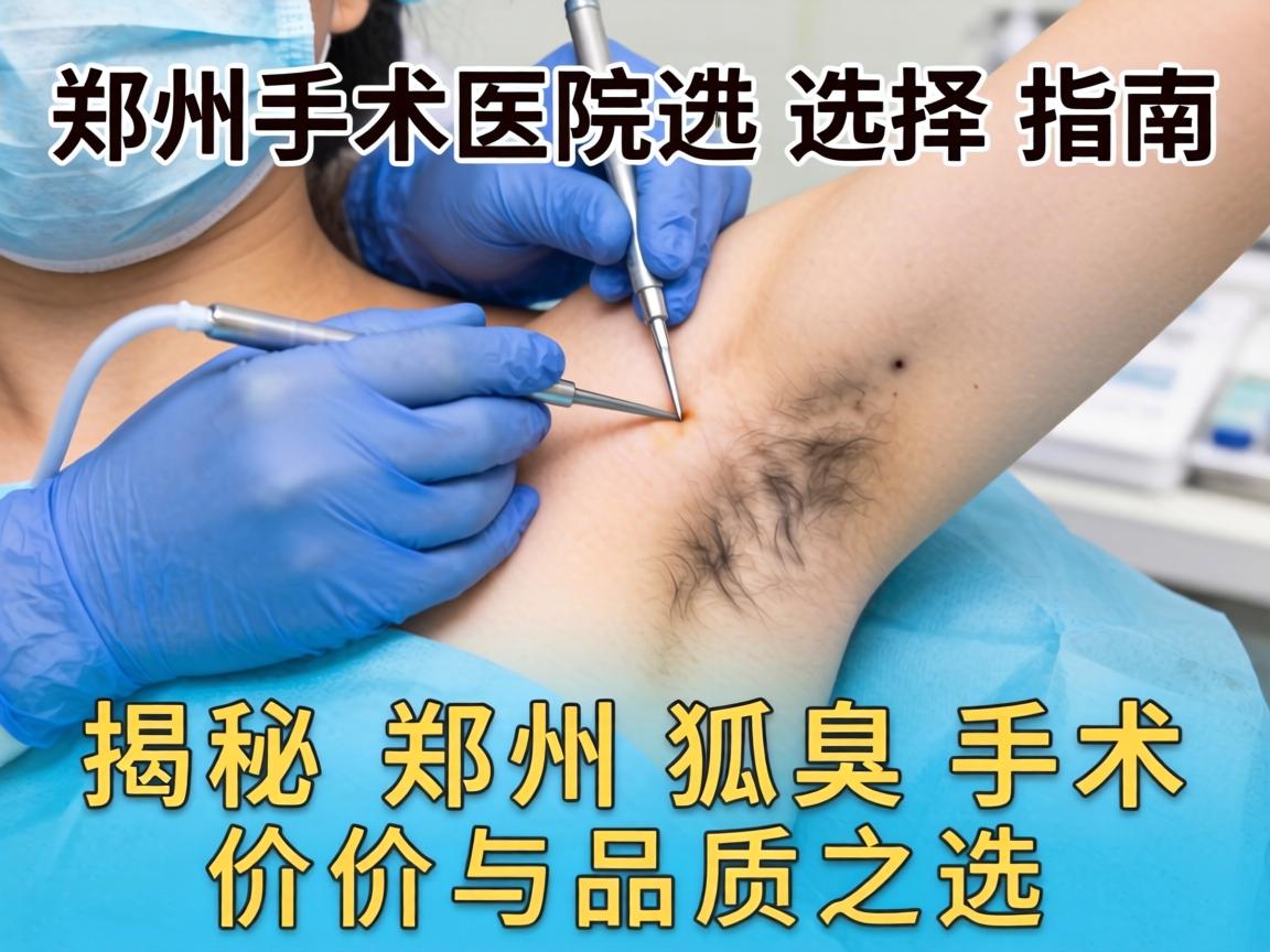 郑州狐臭手术医院选择指南，揭秘郑州狐臭手术价格与品质之选