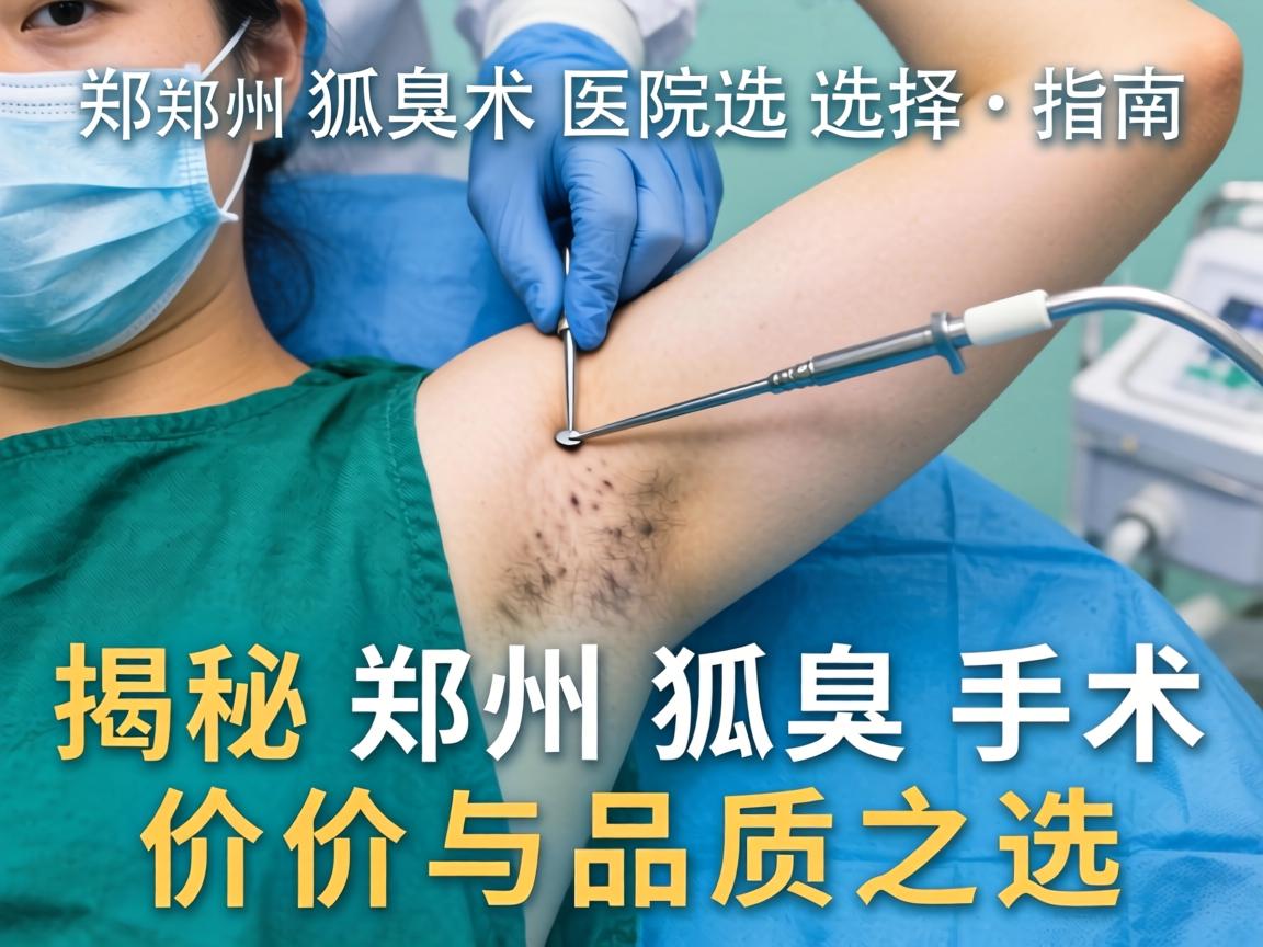 郑州狐臭手术医院选择指南，揭秘郑州狐臭手术价格与品质之选