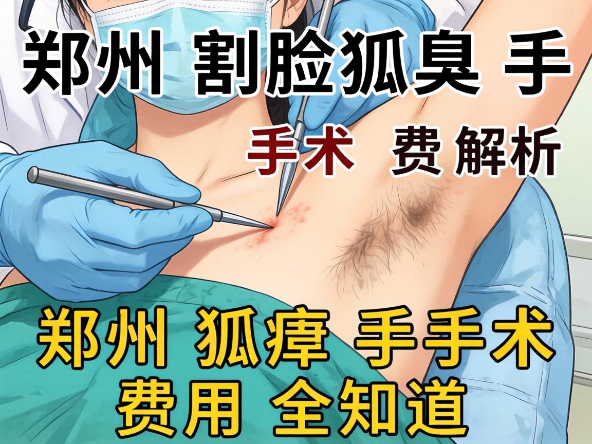 郑州割狐臭手术费解析，郑州狐臭手术费用全知道